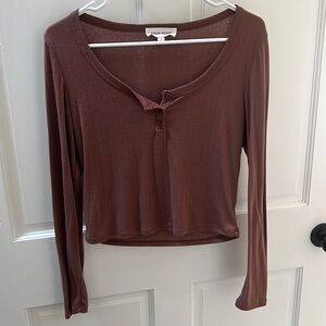 Brand: Pink Rose  // Size: L // Color: Mauve/ Brown